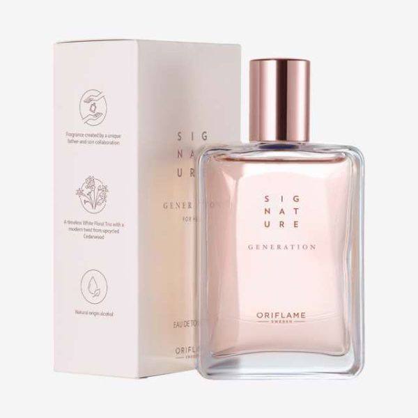 عطر زنانه سیگنیچر جنریشن کد:۴۰۷۹۳